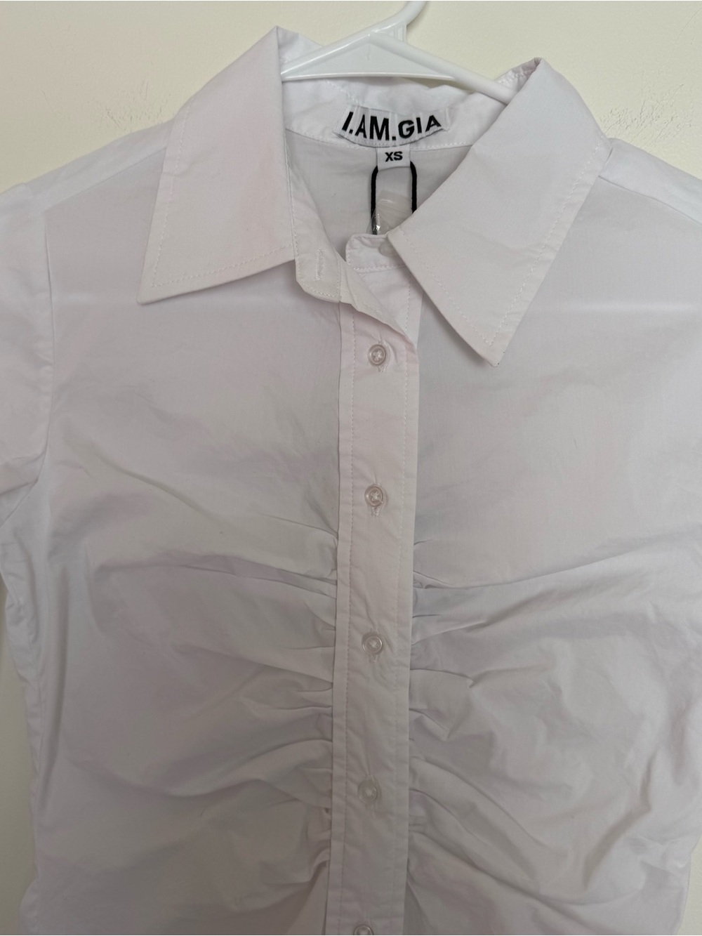 I.AM.GIA Monica White Button Down Shirt - Picture 5 of 10